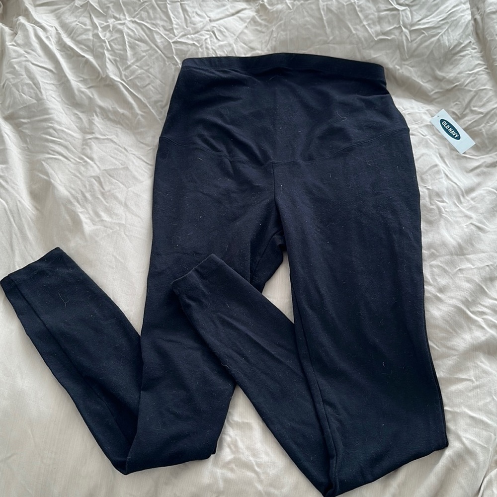 NWT Old Navy Black Maternity Leggings